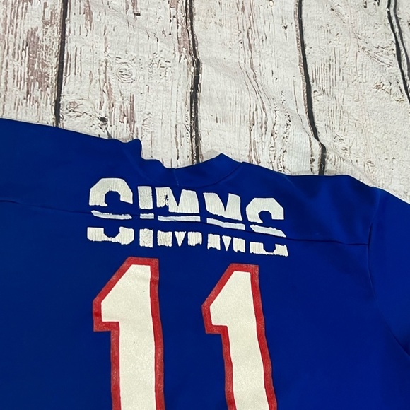 Vintage Phil Simms New York Giants NFL Football Rawlings Sports Jersey - Picture 3 of 7